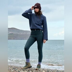 Açaí Pants Womens 26 Petite Thermal Skinny Trouser Hiking Outdoor Active